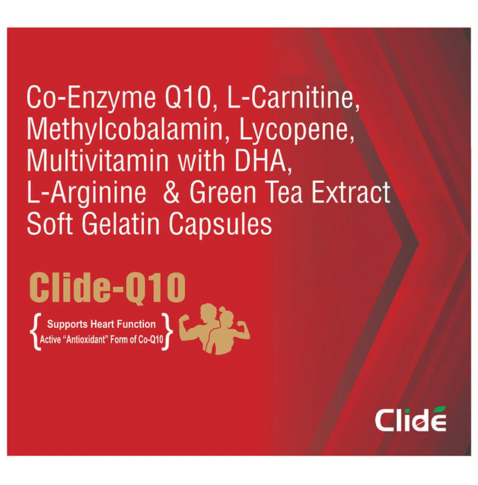 Clide -Q10 Soft Gelatin Capsule - Classic Derma