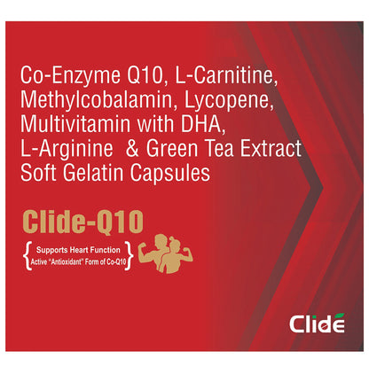 Clide -Q10 Soft Gelatin Capsule - Classic Derma