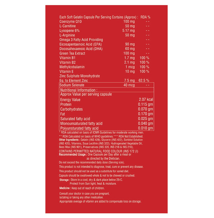 Clide -Q10 Soft Gelatin Capsule