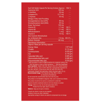 Clide -Q10 Soft Gelatin Capsule