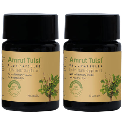 Amrut Tulsi Plus Capsule - Classic Derma