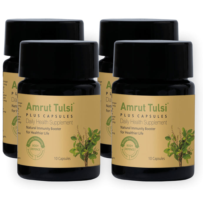 Amrut Tulsi Plus Capsule - Classic Derma