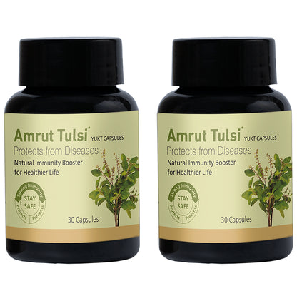 Amrut Tulsi Yukt Capsule (30 Each) - Classic Derma