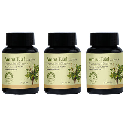 Amrut Tulsi Yukt Capsule (30 Each) - Classic Derma