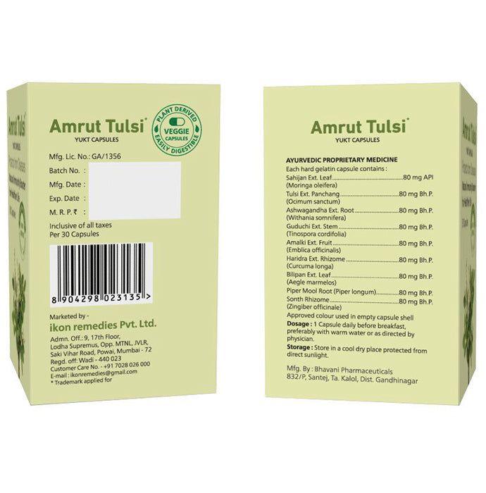 Amrut Tulsi Yukt Capsule (30 Each)