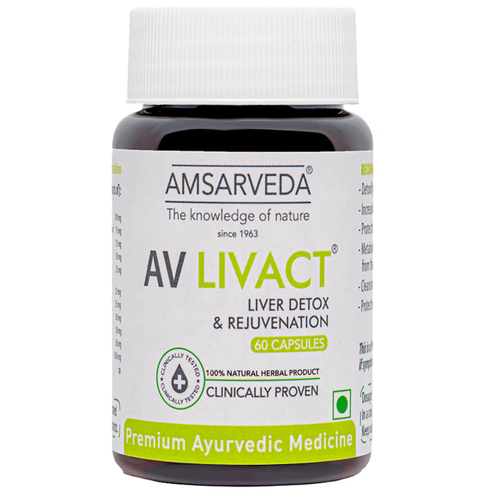 Amsarveda AV Livact Capsule - Classic Derma