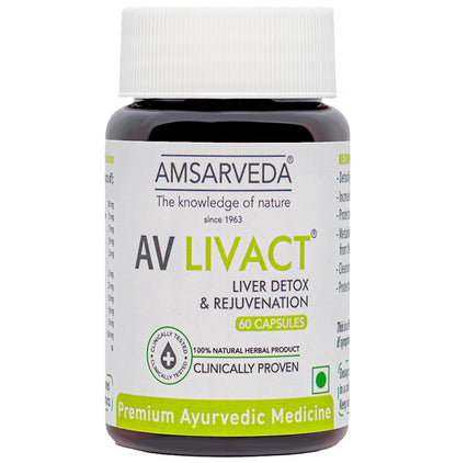 Amsarveda AV Livact Capsule - Classic Derma