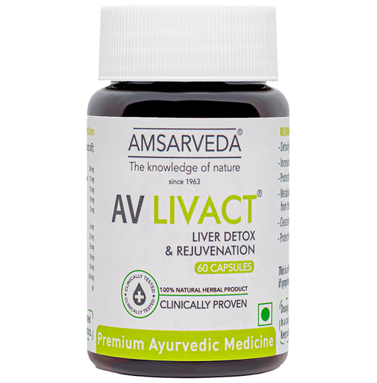 Amsarveda AV Livact Capsule - Classic Derma