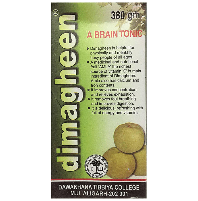 AMU Dawakhana Dimagheen | Herbal Brain Tonic & Immunity Booster - Classic Derma