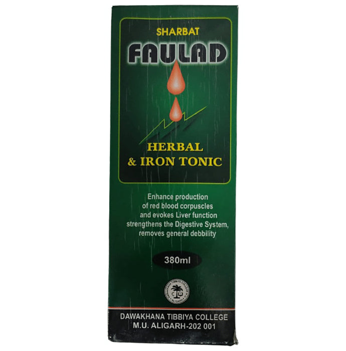 AMU Dawakhana Sharbat Faulad Herbal & Iron Tonic - Classic Derma