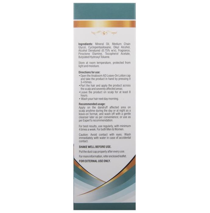 Anaboom AD Anti Dandruff Leave On Lotion