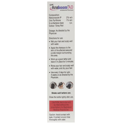 Anaboom AD Anti Dandruff Shampoo