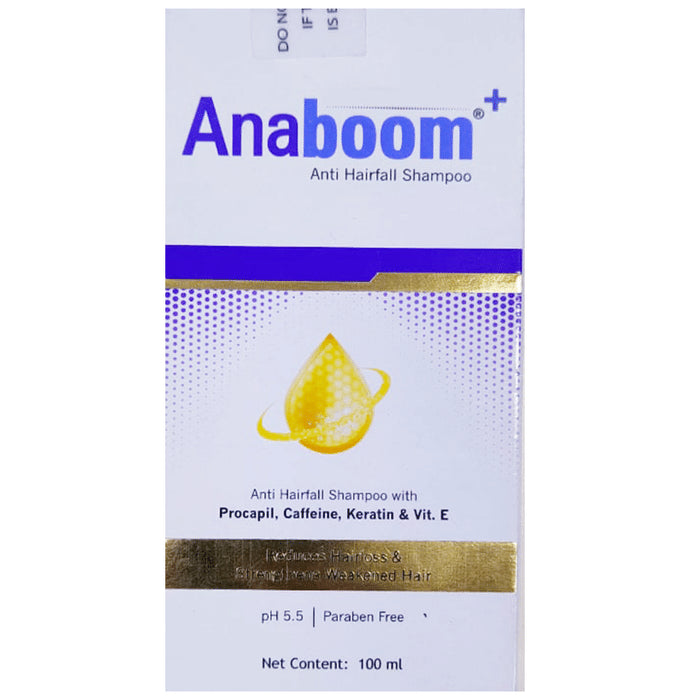 Anaboom+ Anti Hair Fall Shampoo Paraben Free - Classic Derma