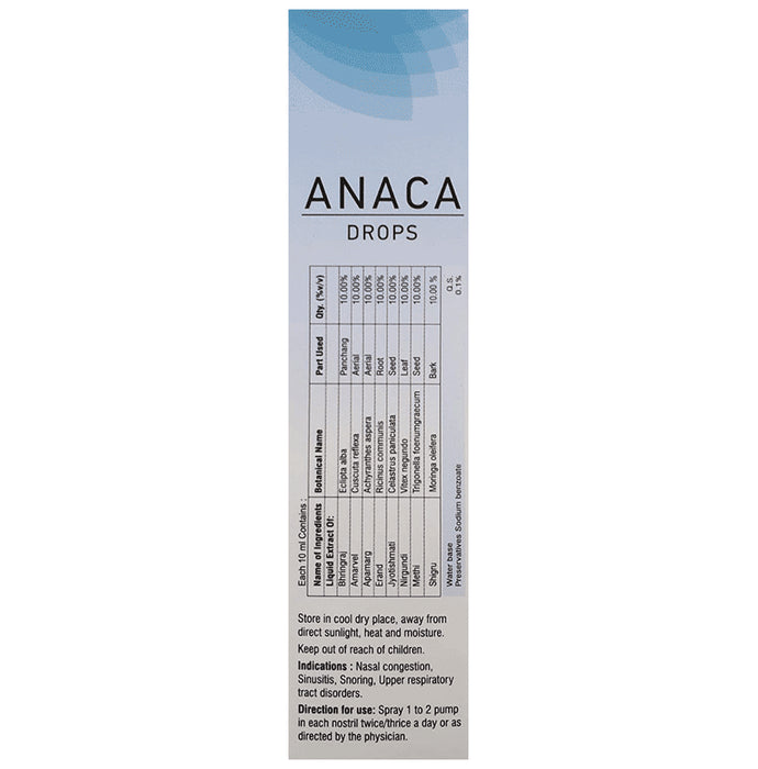 Anaca Nose Drops(30ml Each)