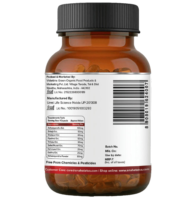 Anahatatva Natural Power Xtatva Veg Capsule