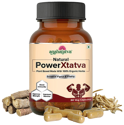 Anahatatva Natural Power Xtatva Veg Capsule