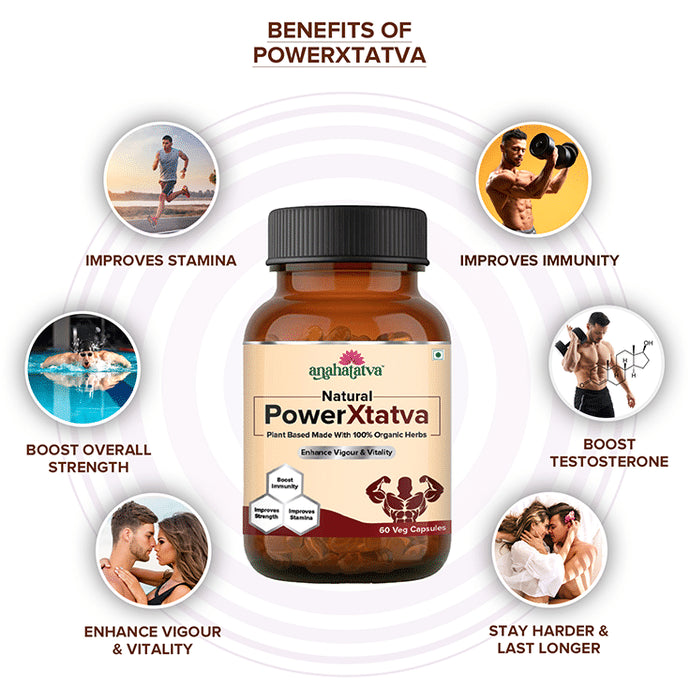 Anahatatva Natural Power Xtatva Veg Capsule