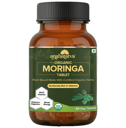 Anahatatva Organic Moringa Veg Tablet - Classic Derma