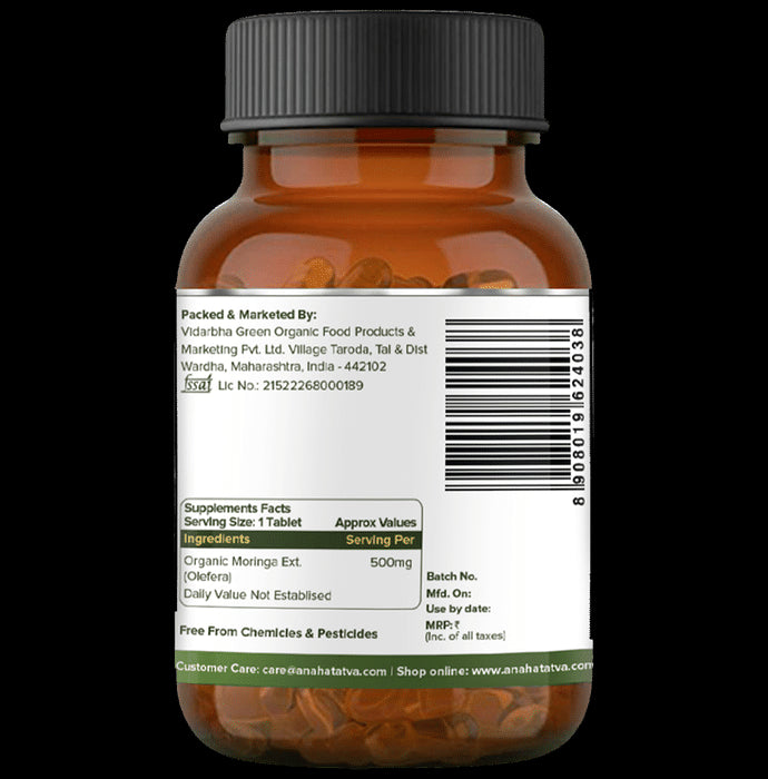 Anahatatva Organic Moringa Veg Tablet