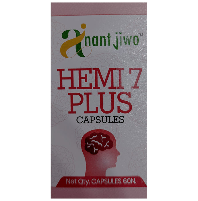 Anant Jiwo Hemi 7 Plus Capsule - Classic Derma