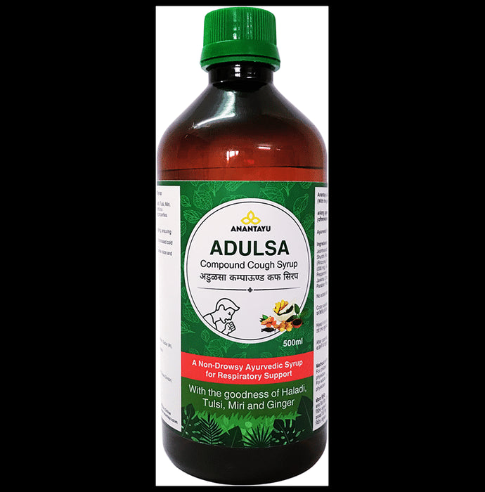 Anantayu Adulsa Compound Cough Syrup - Classic Derma