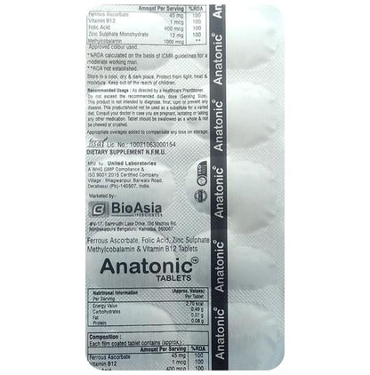 Anatonic Tablet - Classic Derma