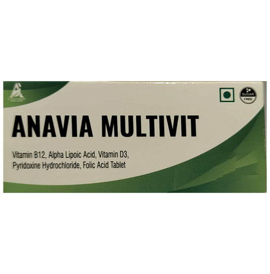 Anavia Multivit Tablet Sugar Free - Classic Derma