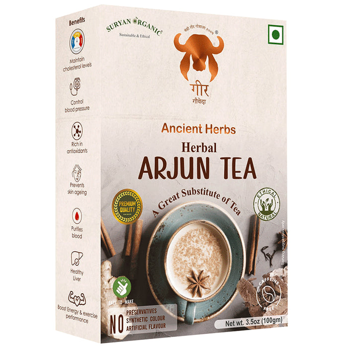 Ancient Herbs Herbal Arjun Tea - Classic Derma