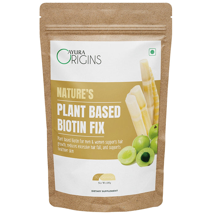 Ayura Origins Nature's Plant Based Biotin Fix - Classic Derma
