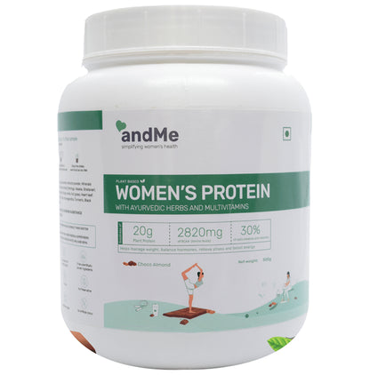 Andme Plant Based Women's Protein Powder Choco Almond - Classic Derma