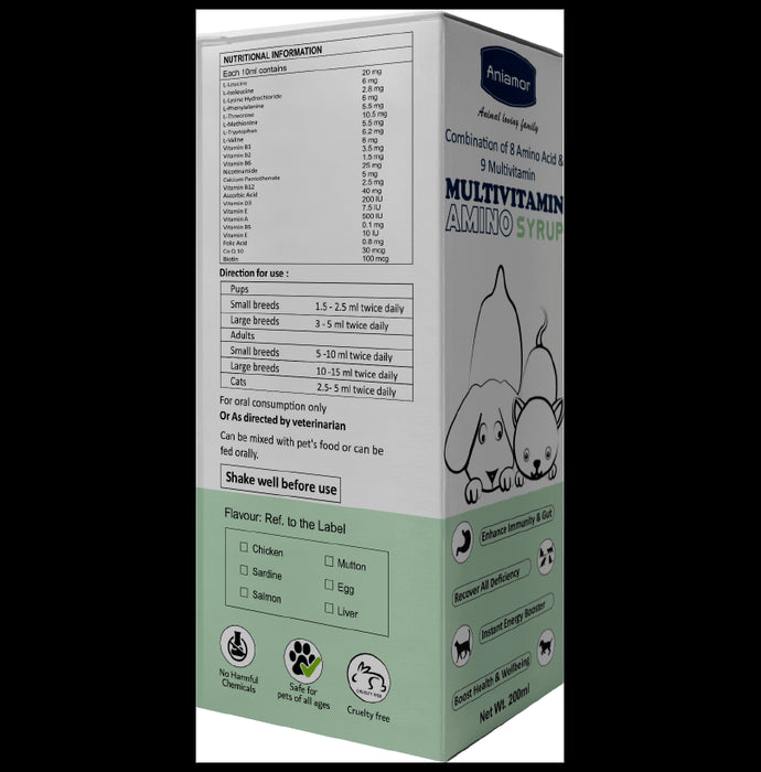 Aniamor Multivitamin Amino Syrup