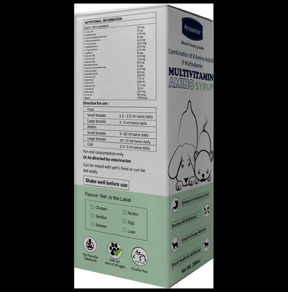 Aniamor Multivitamin Amino Syrup