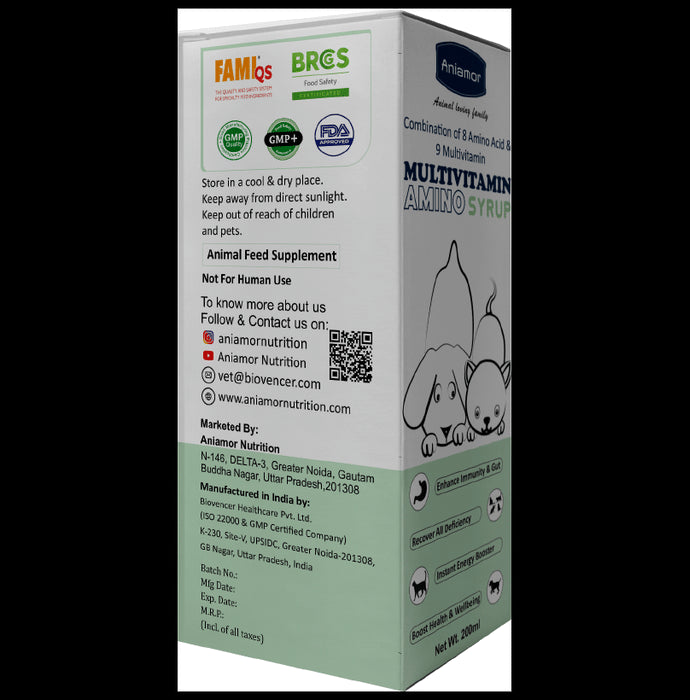 Aniamor Multivitamin Amino Syrup