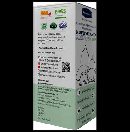 Aniamor Multivitamin Amino Syrup