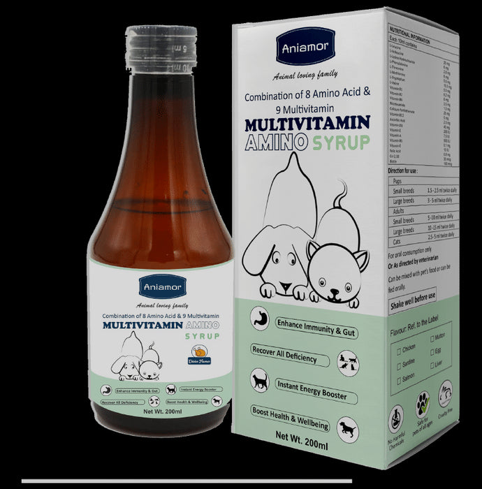 Aniamor Multivitamin Amino Syrup