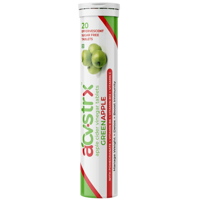 Anisue Healthcare Apple Cider Vinegar Effervescent Tablet (20 Each) - Classic Derma