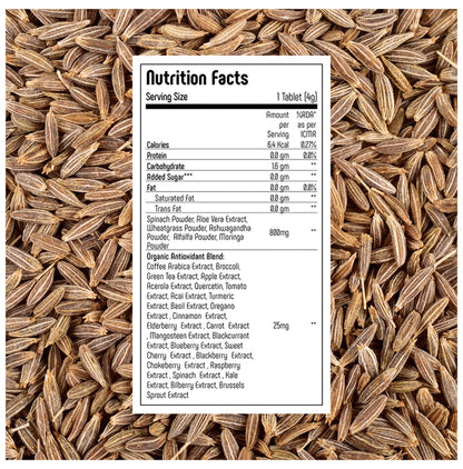 Anisue Healthcare Gigagreen Effervescent Tablet (20 Each) Cumin Zinger