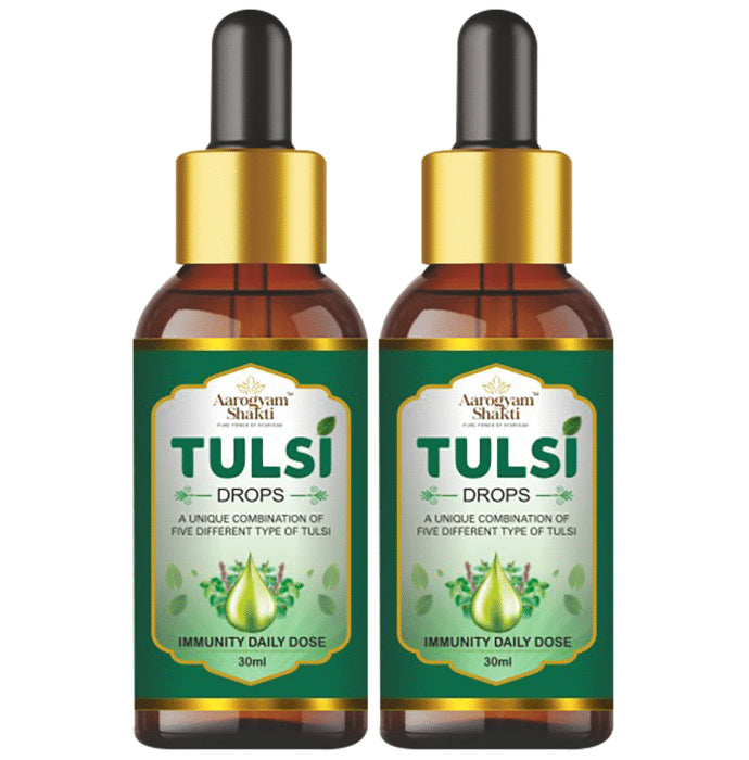 Aarogyam Shakti Tulsi Drop (30ml Each) - Classic Derma