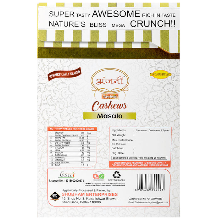 Anjani Superfoods Cashews Masala