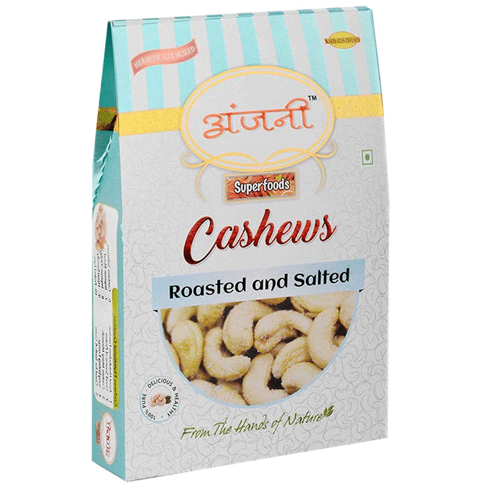 Anjani Superfoods Cashews Roasted & Salted - Classic Derma