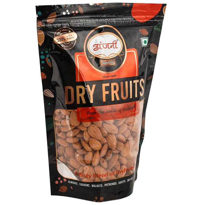 Anjani Superfoods Raw California Almonds Dry Fruits