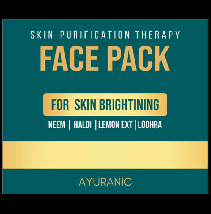 Ayuranic Face Pack for Skin Brightining - Classic Derma
