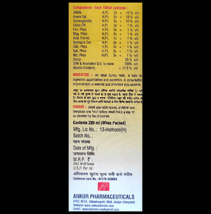 Ankur Alfalfa Super Tonic