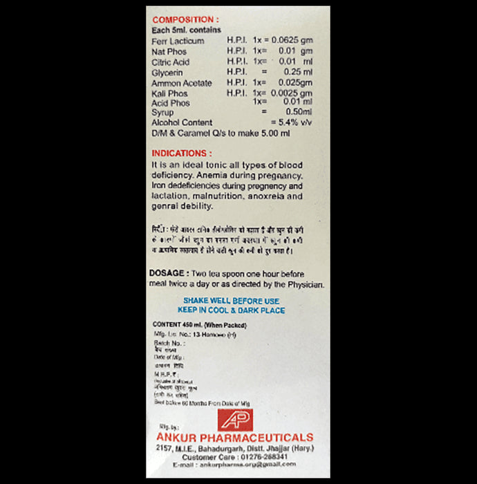 Ankur Ferro Iron Tonic