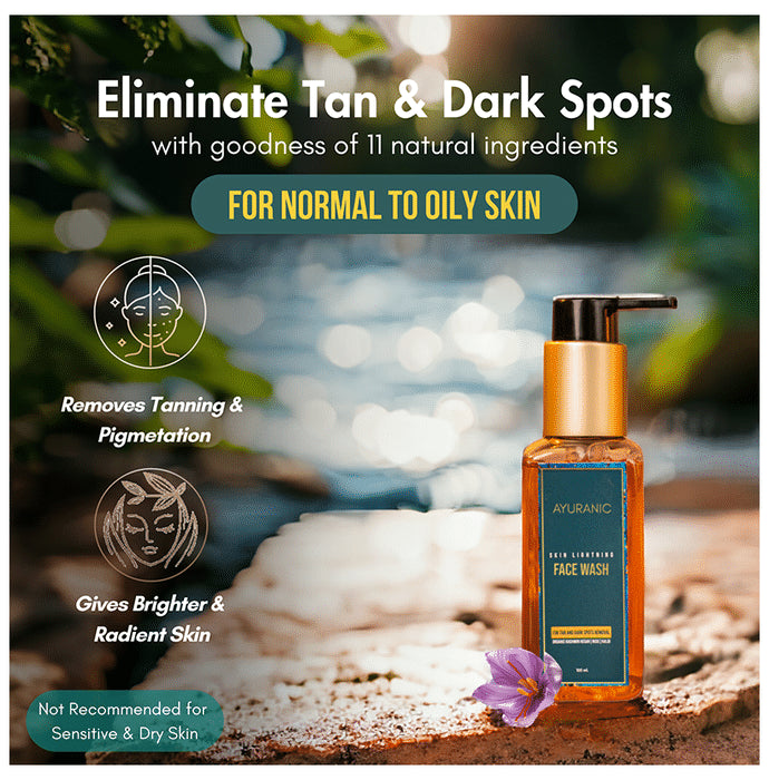 Ayuranic Tan & Dark Spots Removal Face Wash