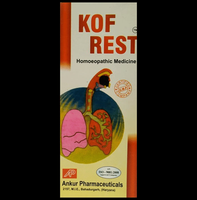 Ankur Kof Rest Syrup - Classic Derma