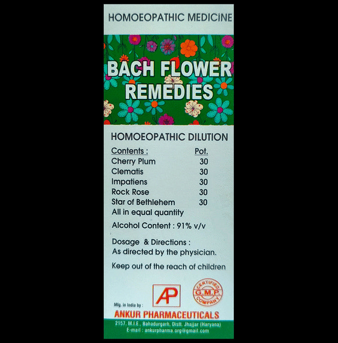 Ankur Rescue Remedy Dilution