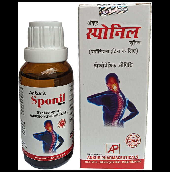 Ankur Sponil Oral Drops - Classic Derma