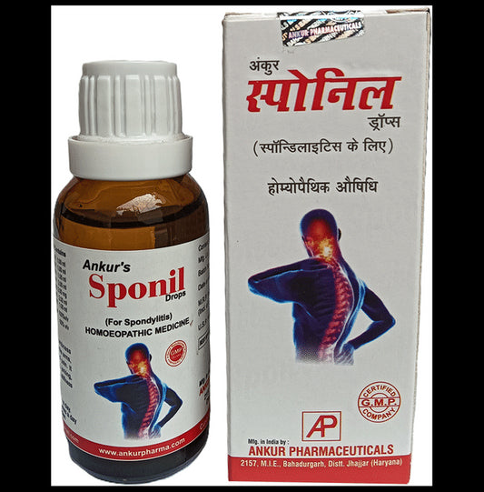 Ankur Sponil Oral Drops - Classic Derma