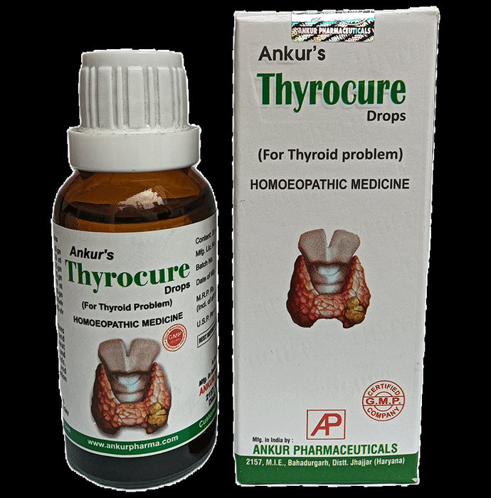 Ankur Thyrocure Oral Drops - Classic Derma